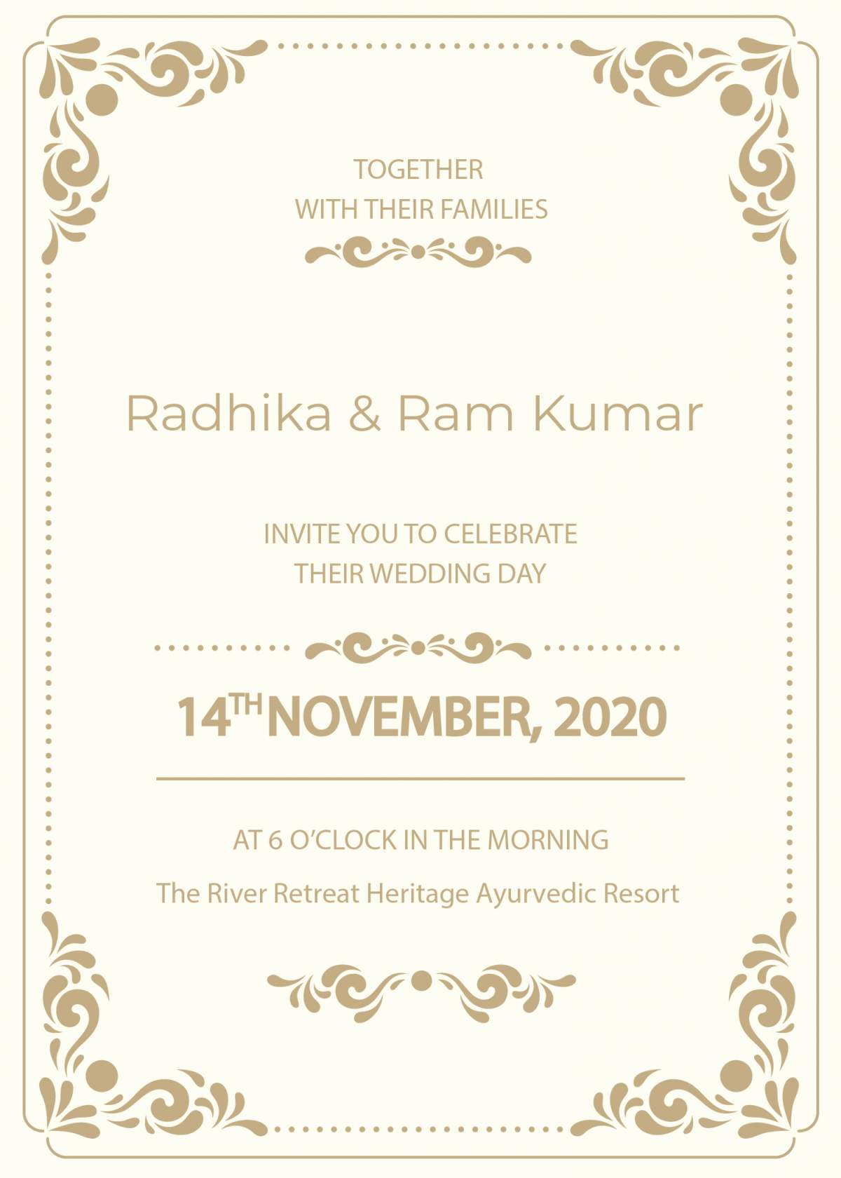 E invite for wedding | E-invites for wedding – Anantmaya