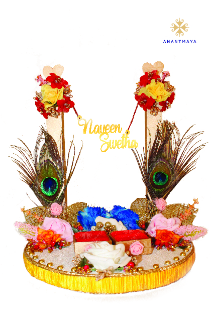 GiftsBouquet Ring Platter for Wedding/Engagement/Ring Ceremony/Ring Holder/ Tray Wood Decorative Platter Price in India - Buy GiftsBouquet Ring Platter  for Wedding/Engagement/Ring Ceremony/Ring Holder/Tray Wood Decorative Platter  online at Flipkart.com